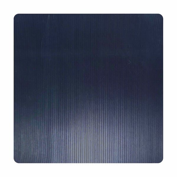 Rhino Mats Black 1/2 in Thick, Rubber BTM1919636 Zoro